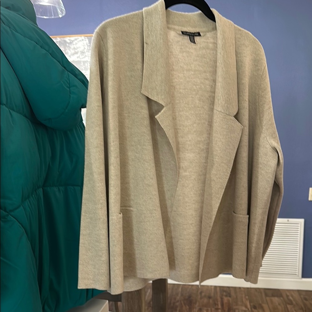Eileen Fisher Cream Women's Cardigan NWOT